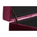 Bench DKD Home Decor 110 x 42 x 44 cm Metal Maroon