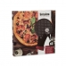 Kjøkkensett Pizza Svart Rustfritt stål Plast 33 x 2 x 33 cm (3 pcs)