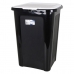 Rubbish Bin Tontarelli 44 L Black