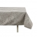 Nappe Abstrait Gris Jacquard Blanc (140 x 180 cm)