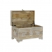 Koffer DKD Home Decor Natuurlijk Mangohout Hout MDF 78 x 43 x 45 cm