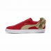 Dámske ležérne botasky Puma Sportswear Suede Bow Varsity Červená