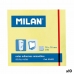 Klisterlappar Milan Gul Vit 76 x 76 mm (10 antal)