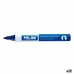 Permanente markeerstift Milan Blauw 4 mm (12 Stuks)