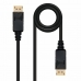 DisplayPort-Kabel NANOCABLE 10.15.2302 2 m Svart