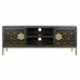 Mobile TV DKD Home Decor 140 x 40 x 55 cm Nero Metallo Acacia