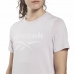 Kortarmet T-skjorte til Kvinner Reebok Identity Lyse Rosa