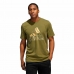 Herren Kurzarm-T-Shirt Adidas Art Bos Graphic Olive