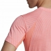 Vīriešu Krekls ar Īsām Piedurknēm Adidas Freelift Rozā