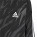 Παιδικό Φούτερ με Κουκούλα Adidas 3 Stripes Μαύρο