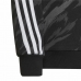 Jungen Sweater mit Kapuze Adidas 3 Stripes Schwarz