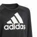 Детски суичър без качулка Adidas Designed To Move Big Logo Черен