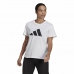 T-shirt med kortärm Dam Adidas Future Icons Vit