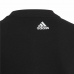 Lasten huputon collegepaita Adidas Sweat Logo Musta