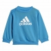 Sportski Komplet za Bebe Adidas Badge of Sport French Terry Plava