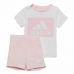 Conjunto Desportivo para Crianças Adidas Cor de Rosa