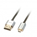 Kabel iz HDMI v Micro HDMI LINDY 41681 Črna 1 m