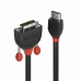 HDMI til DVI-Kabel LINDY 36275 10 m Svart