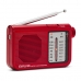 Radio Portátil Aiwa AM/FM Rojo