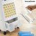 Climatizador Evaporativo Ionizador sin Aspas con LED InnovaGoods EVAREER Blanco (Reacondicionado D)