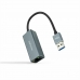 Adaptador USB a Ethernet NANOCABLE 10.03.0405 Gris