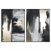 Cuadro DKD Home Decor Abstracto Moderno 100 x 4 x 140 cm (2 Unidades)