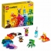 Playset Lego 11017 Classic Creative Monsters Spalvotas + 4 metų