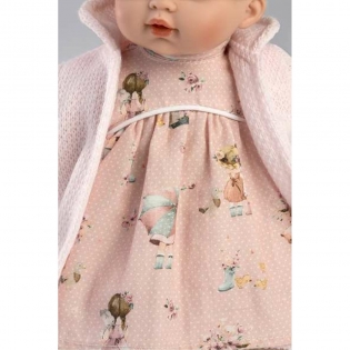 Muñeca bebé Llorens Joelle Rosa Elefante 38 cm – Mundo das Crianças