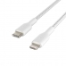 Kabel USB-C do Lightning Belkin CAA004BT1MWH Biały 1 m