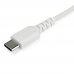 Cable USB-C Startech RUSB2CC2MW 2 m Blanco