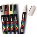 Marker-Set Uni-Ball PC-5M/8C 8 Stücke Bunt