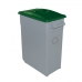 Poubelle recyclage Denox 65 L Vert