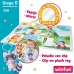 Tapis de jeu Winfun animaux Tissu (2 Unités)