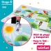 Tapis de jeu Winfun animaux Tissu (2 Unités)