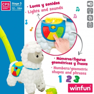 Correpasillos 2 En 1 Con Luces Y Sonidos Avioneta Winfun con