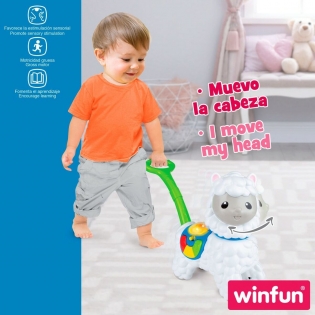 Correpasillos 2 En 1 Con Luces Y Sonidos Avioneta Winfun con