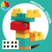 Juego de Construcción Color Block 52 Piezas (4 Unidades)