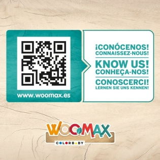 Caixas comida de madeira WOOMAX