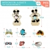 Figūras Disney 54 Daudzums 4 gb. 11,5 x 17,5 x 1,2 cm