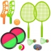 Racquet Készlet Colorbaby Külső 4 az 1-ben 20 x 43,5 x 0,5 cm (4 egység)