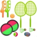 Racquet Set Colorbaby Buitenkant 4-in-1 20 x 43,5 x 0,5 cm (4 Stuks)