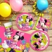 Комплект Празнични Артикули Minnie Mouse 66 Части