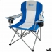 Inklapbare campingstoel Aktive Blauw Grijs 57 x 97 x 60 cm (4 Stuks)