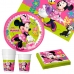 Sæt med Produkter til Fest Minnie Mouse 37 Dele