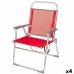 Folding Chair Aktive Menorca Punainen 48 x 88 x 50 cm (4 osaa)