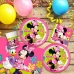 Sæt med Produkter til Fest Minnie Mouse 37 Dele