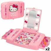 Conjunto de Maquilhagem Infantil Hello Kitty Hello Kitty Paleta Maquillaje  30 Peças (30 pcs)