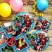 Conjunto Artigos de Festa The Avengers 37 Peças