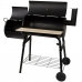 Szén barbecue kerekekkel Aktive Acél Műanyag Zománcozott fém 106 x 106 x 61 cm Fekete