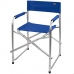 Skladacia stolička na kempovanie Aktive Modrá 56 x 78 x 49 cm (4 kusov)
